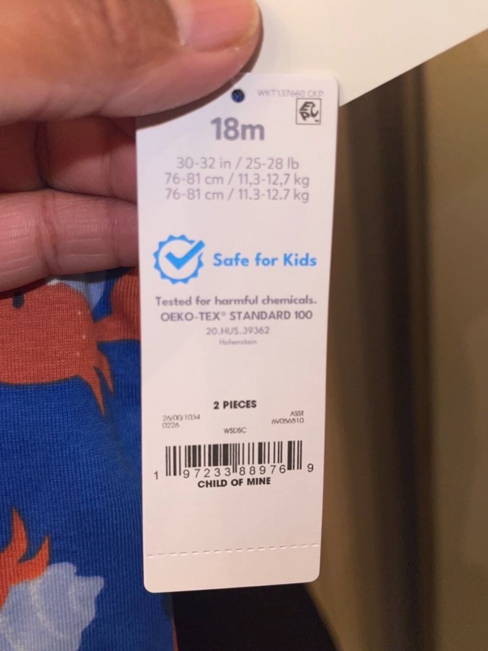 Carter's Royal Blue Crab & Sandcastle Shirt and short set - Picture 4 of 4